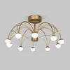 Потолочная светодиодная люстра Eurosvet Ragno 90031/10 LED золото