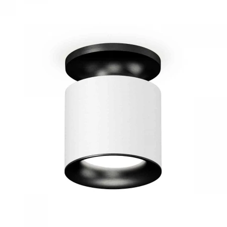 Комплект накладного светильника Ambrella light Techno Spot XS7401082 SWH/PBK белый песок/черный полированный (N7926, C7401, N7011)