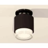 Комплект накладного светильника Ambrella light Techno Spot XS7511065 SBK/PBK/FR черный песок/черный полированный/белый матовый (N7926, C7511, N7160)