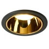 Светильник встраиваемый Feron DL3102 потолочный MR16 G5.3  черный + золото 51403