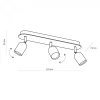 Спот TK Lighting 3292 Top Wood