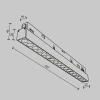 Трековый светильник Maytoni Technical Points TR031-2-18W2.7K-B
