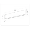 Трековый светодиодный светильник Ambrella Light Track System Magnetic 220V GL1262