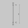 Крепление потолочное Maytoni Technical Accessories for tracks Flarity TRA159C-SL1-BS