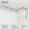 Коннектор прямой Elektrostandard Brass Line 85008/00 a069644