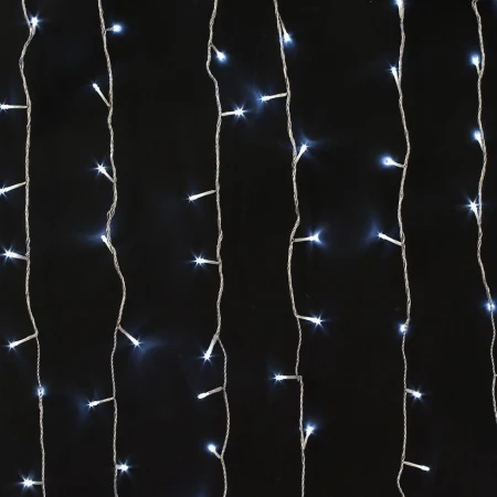 Гирлянда светодиодная "водопад" 1000led 24v, 6х2м + 2м, с трансформатором, dj-710
