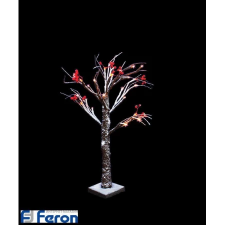 Световая фигура "зимняя рябина", lt042