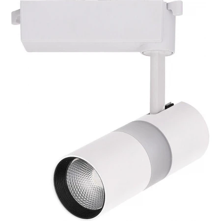 Светодиодный светильник Feron AL108 трековый на шинопровод 12+5W, 35 градусов, 4000К и подсветка 3000К