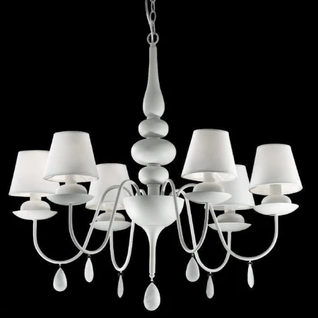 Люстра Ideal Lux BLANCHE SP6 BIANCO BLANCHE