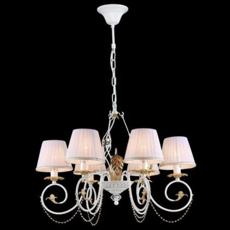 Люстра Natali Kovaltseva 10420/6C WHITE GOLD 10420