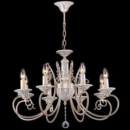 Люстра Natali Kovaltseva 10845/8C WHITE ANTIQUE 10845