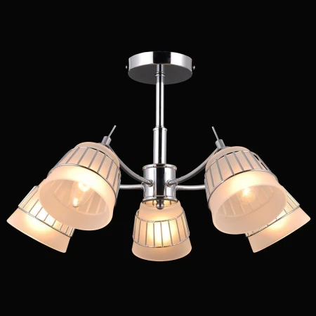 Люстра Natali Kovaltseva FRIENDLY 75088/5C CHROME FRIENDLY