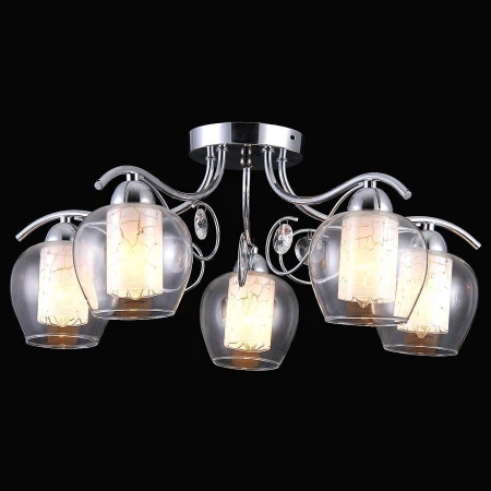 Люстра Natali Kovaltseva 75020-5C CHROME Hotra