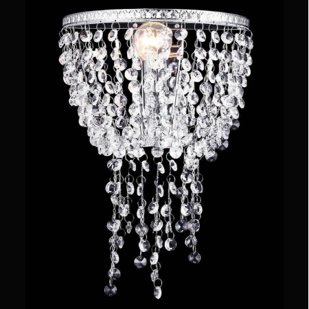 Хрустальное бра Natali Kovaltseva IMPERIALE 11425/1W CHROME IMPERIALE