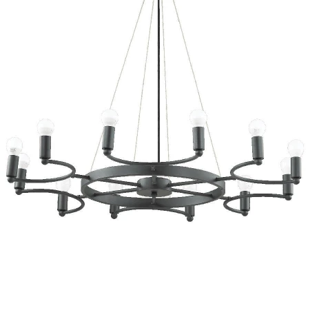 Люстра Ideal Lux SPACE SP12 NERO