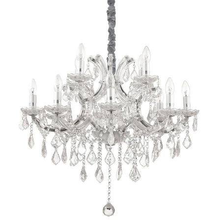 Хрустальная люстра Ideal Lux NAPOLEON SP12 CROMO