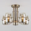 Потолочная люстра Eurosvet 60085/5 античная бронза