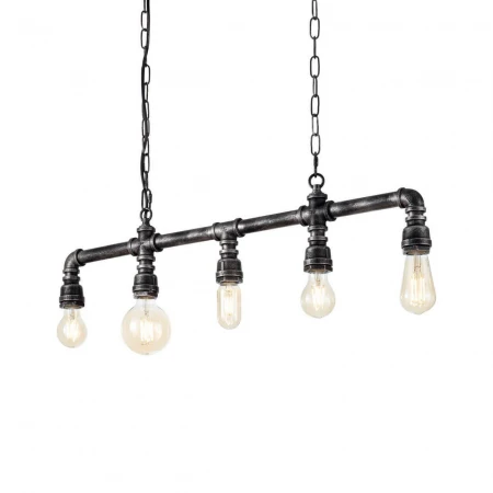 Подвесная люстра Ideal Lux Plumber SP5 Vintage