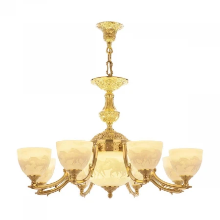 Подвесная люстра Bohemia Ivele 72211P/8/210 G P1 U Horse