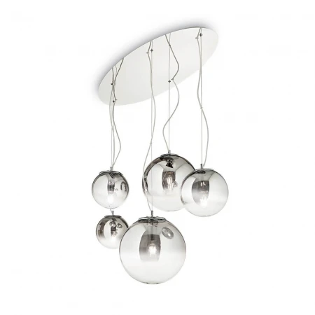 Подвесная люстра Ideal Lux Mapa Sp5 Cromo Sfumato