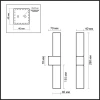 Подсветка для зеркал Odeon Light Wass 2136/2W