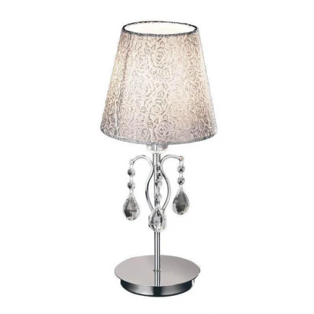 Настольная лампа Ideal Lux Pantheon TL1 Small Cromo