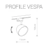 Трековый светильник Nowodvorski Profile Vespa 9323