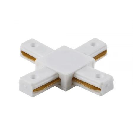 Соединитель X-образный однофазный Crystal Lux CLT 0.211 04 WH