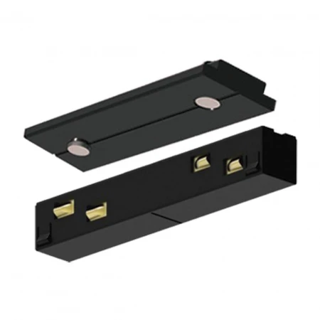 Коннектор прямой Ideal Lux Oxy Linear Connector BK