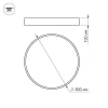 Потолочный светодиодный светильник Arlight SP-Tor-Pill-R800-94W Warm3000 023003(2)