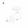 Трековый светодиодный светильник Arlight LGD-Gelios-4TR-R67-20W Day4000 031215 Трековый светодиодный светильник Arlight LGD-Gelios-4TR-R67-20W Day4000 031215
